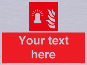 Custom Fire: Fire alarm flashing light